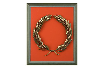 bronze olive wreath