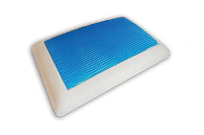 Mαξιλάρι ύπνου που συνδυάζει τεχνολογία cool gel και αφρό μνήμης (memory foam) σε κλασική έκδοση διαστάσεων 60×40×15εκ.
