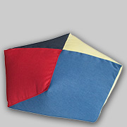 Μαξιλάρι δαπέδου πουφ ZULU 70×70×40εκ με ύφασμα αλέκιαστο-αντιμικροβιακό Soft