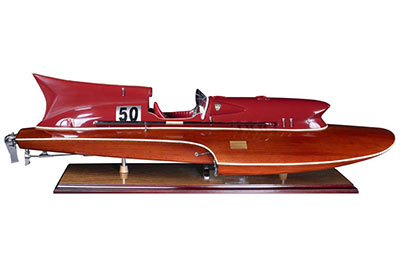 Μοντέλο σκάφους Ferrari hydroplane nando dell'orto