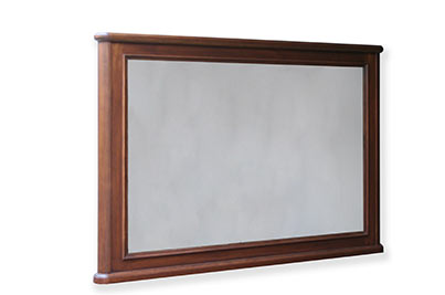 Καθρέπτης ΑΘΗΝΑΪΚΟΣ 142×98εκ από οξιά με λούστρο πρόπολης