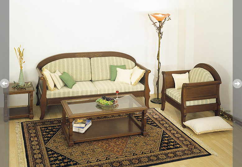 neoclassical sofa "Athina"